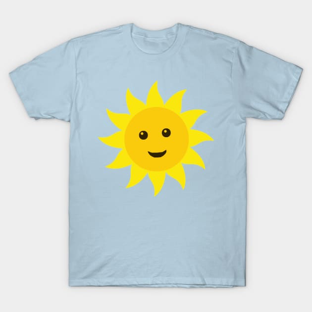 Cute Sun T-Shirt by wanungara